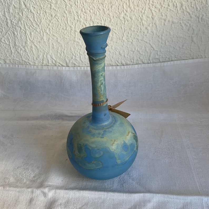 Vases en verre soufflés à la bouche en Israël Vintage image 3