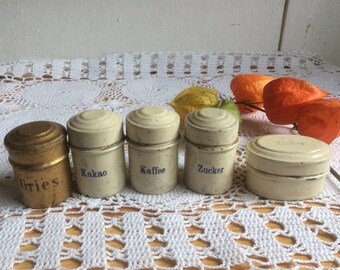 Dollhouse storage containers set