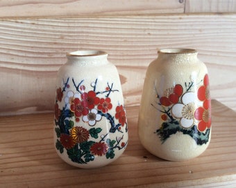 Flower vases miniatures Chinese decor