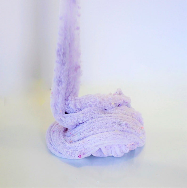 Lavender Lovely pastel Purple Kawaii Slime With Colorful Etsy