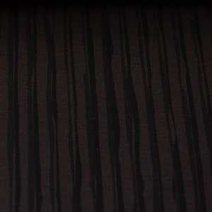 Brown Striped French Terry Complement to "Woodworker" and "Go Nuts" Series by Thorsten Berger