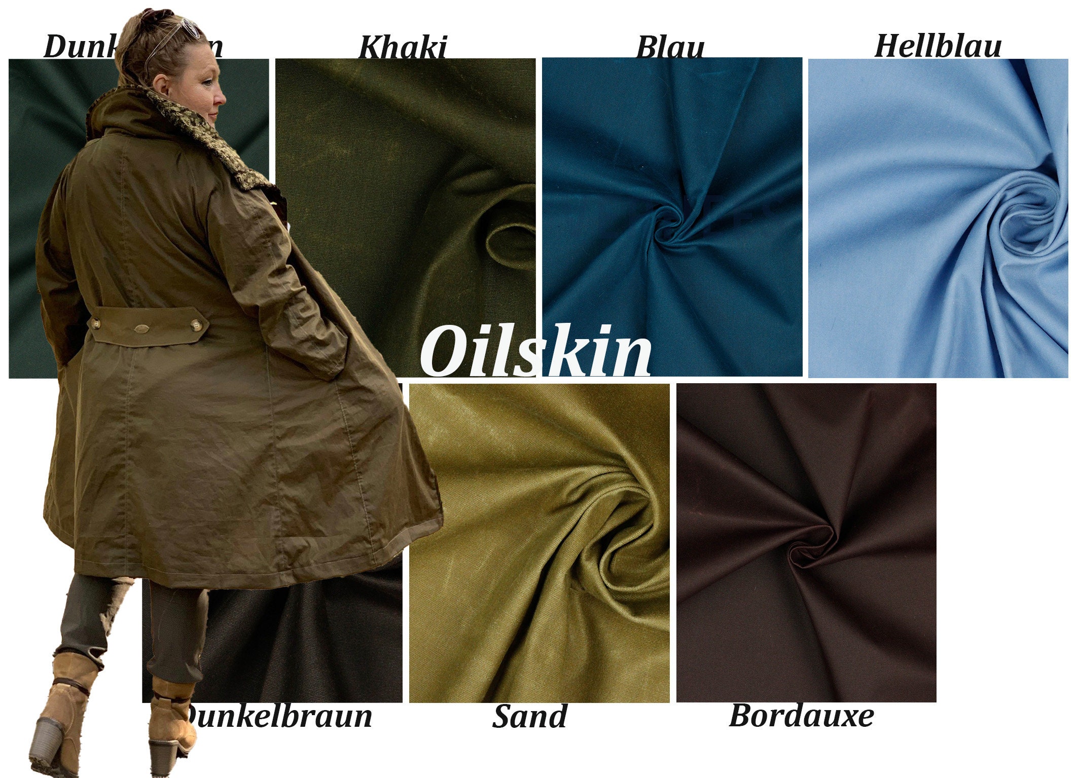 regulere miles Samuel Oilskin stoff - Etsy.de