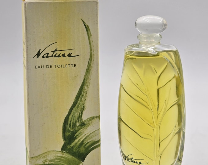 Full size vintage eau de toilette Nature splash, Yves Rocher, 50 ml in box