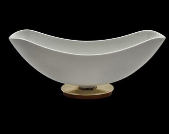 Siegmund Schütz for KPM, Design (flowers/fruit) bowl from 1953