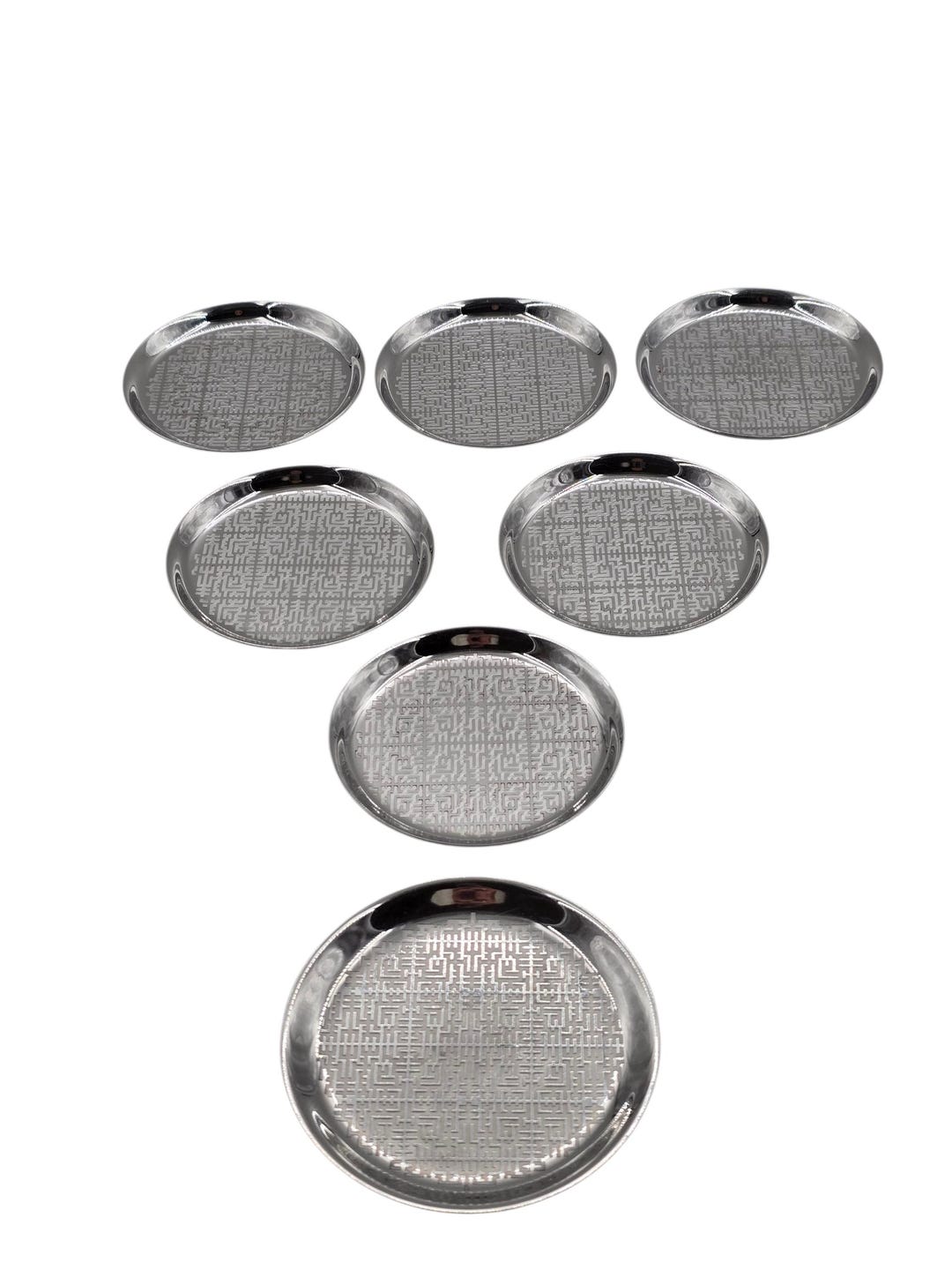WMF, Set of 7 Coasters, Including 1 Larger One for the Bottle ...
