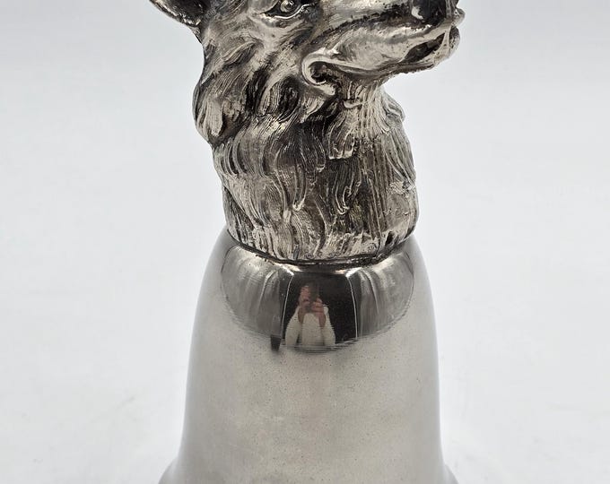 Mauro Manetti, reversible hunting cup with wolf