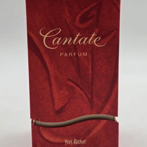 Set of 2 vintage full size Perfume/Eau de toilette by Yves Rocher, Cantate image 6