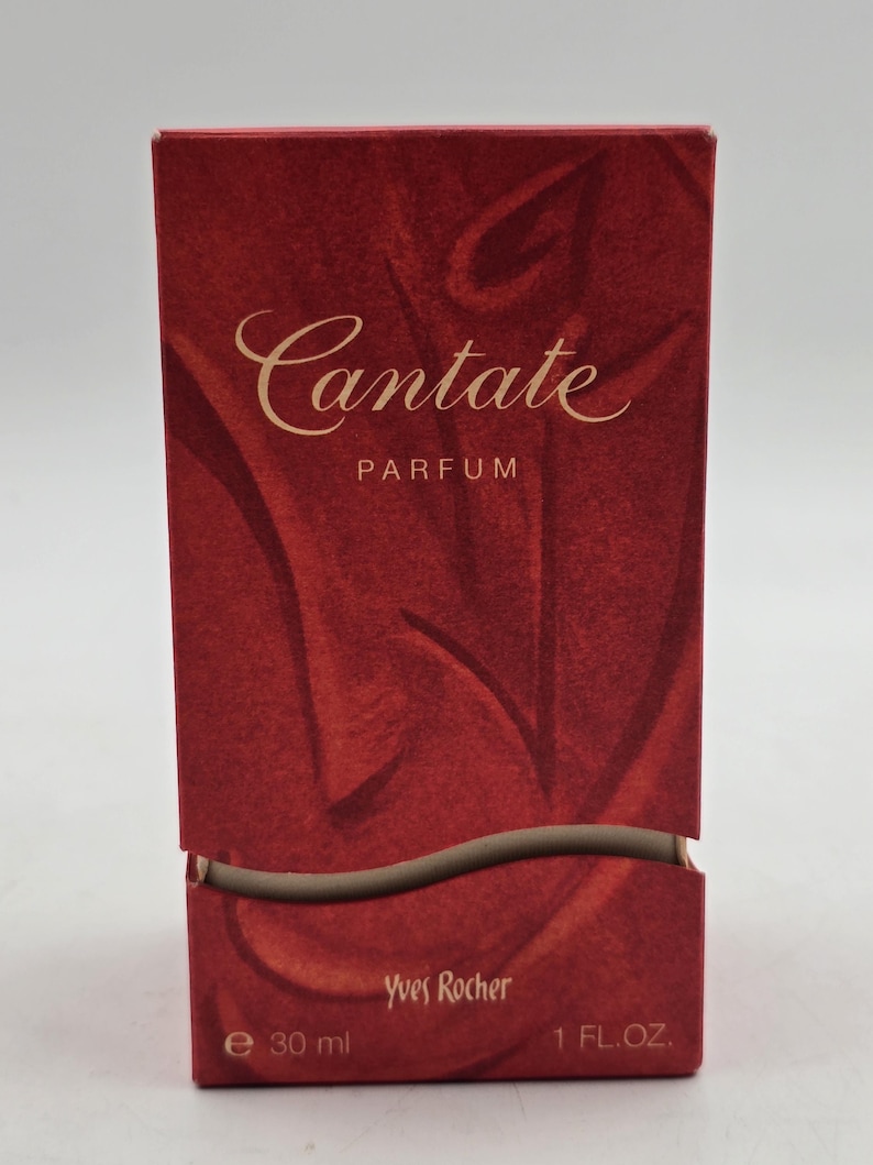 Set of 2 vintage full size Perfume/Eau de toilette by Yves Rocher, Cantate image 6