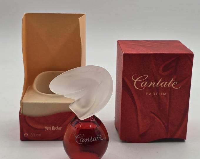 Set van 2 vintage full size Parfum/Eau de toilette van Yves Rocher, Cantate
