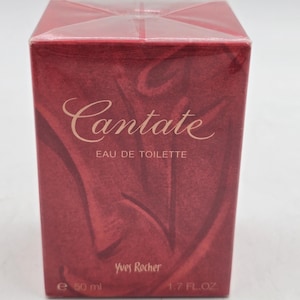 Set of 2 vintage full size Perfume/Eau de toilette by Yves Rocher, Cantate image 4
