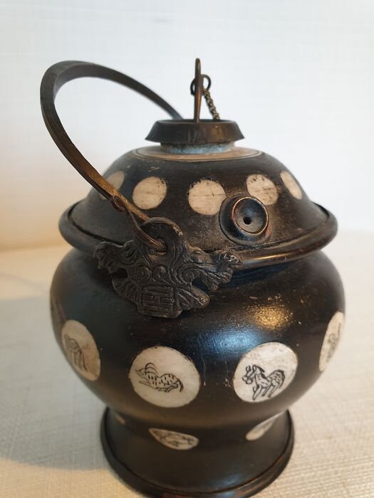 Very special incense pot.