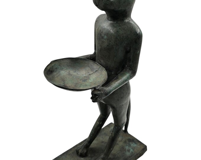 Diego Giacmommeti "The Butler Cat" Bronze, 50 cm high