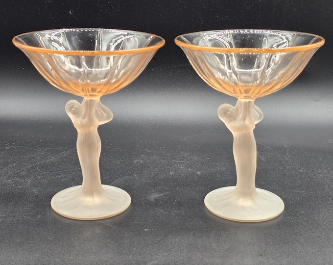 Pair of handmade bowls worn by women