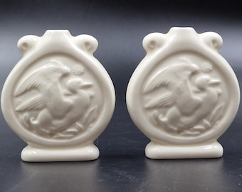 Minton - Set of 2 miniature bottles/vases from England, marked