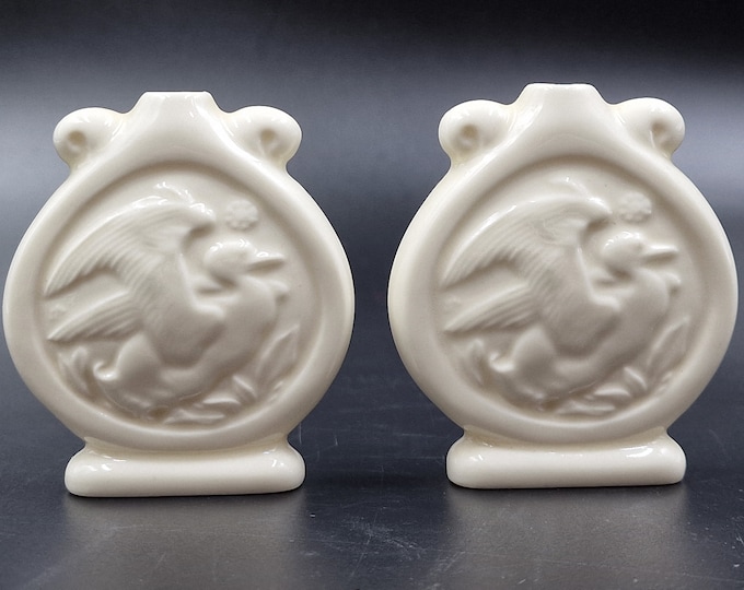 Minton - Set of 2 miniature bottles/vases from England, marked