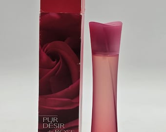 Yves Rocher, Vintage Eau de toilette, nostalgic fragrance Pur Désir de rose, 60 ml