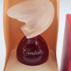 Set of 2 vintage full size Perfume/Eau de toilette by Yves Rocher, Cantate image 2