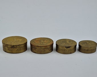 Set of 4 interlocking boxes