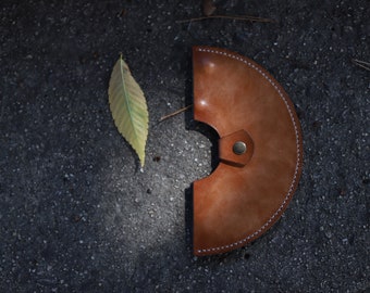 UCO Pac-flat reflector hand-stitched leather case