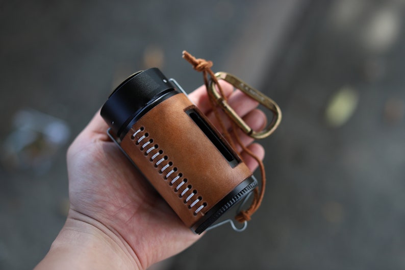 Handstitched leather sleeve for the UCO original candle Etsy