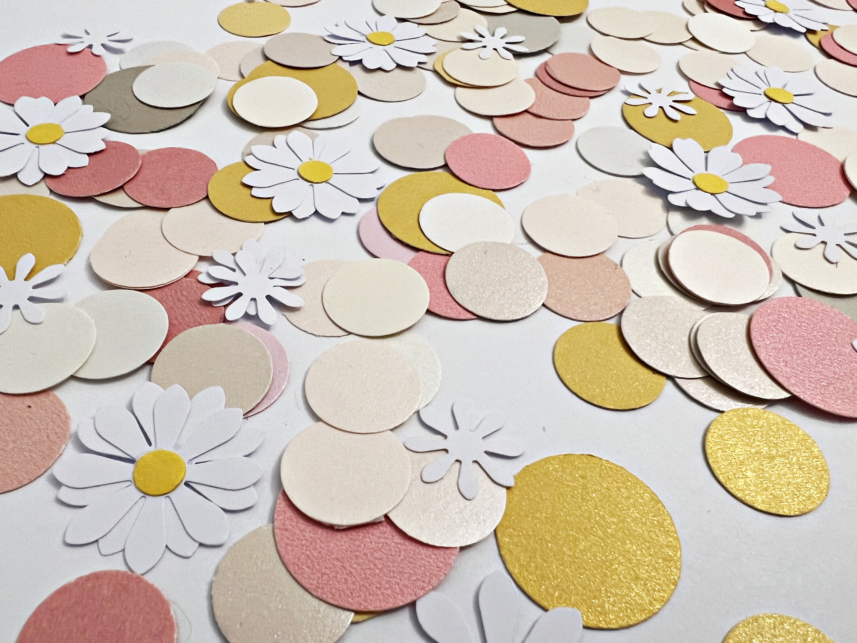 200 PCS TWO Groovy Confetti Daisy Confetti Groovy Onestock One Groovy Baby Confetti Peace Love Hippie Baby 60s 70s Birthday