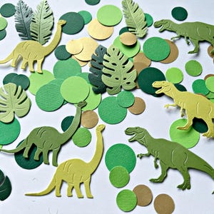 Dinosaurus Feestdecoraties. 150 dinosaurusconfettien. Dinosaurus tafeldecor. Dino-feestje. Verjaardagstafelconfetti. Dinosaurusuitsparingen. Dino-thema