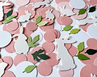 Bunny Confetti - 200 Pcs. Some Bunny is One Party Decorations. Bunny Baby Shower. Bunny Theme Peter Rabbit Easter Bunny First birthday decor