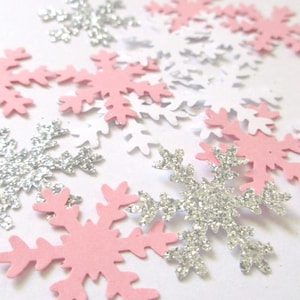 BESTOYARD 1400 Pcs Christmas Snowflakes Snowflake Scatter Party Decorations  Christmas Party Favors Christmas Snowflake Confetti Decoration Christmas