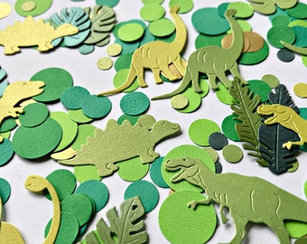 Dinosaur Party Decorations. 240 Dinosaur Confetti. Dinosaur Table Decor. Dino Party. Birthday Table Confetti. Dinosaur Cutouts. Dino Theme