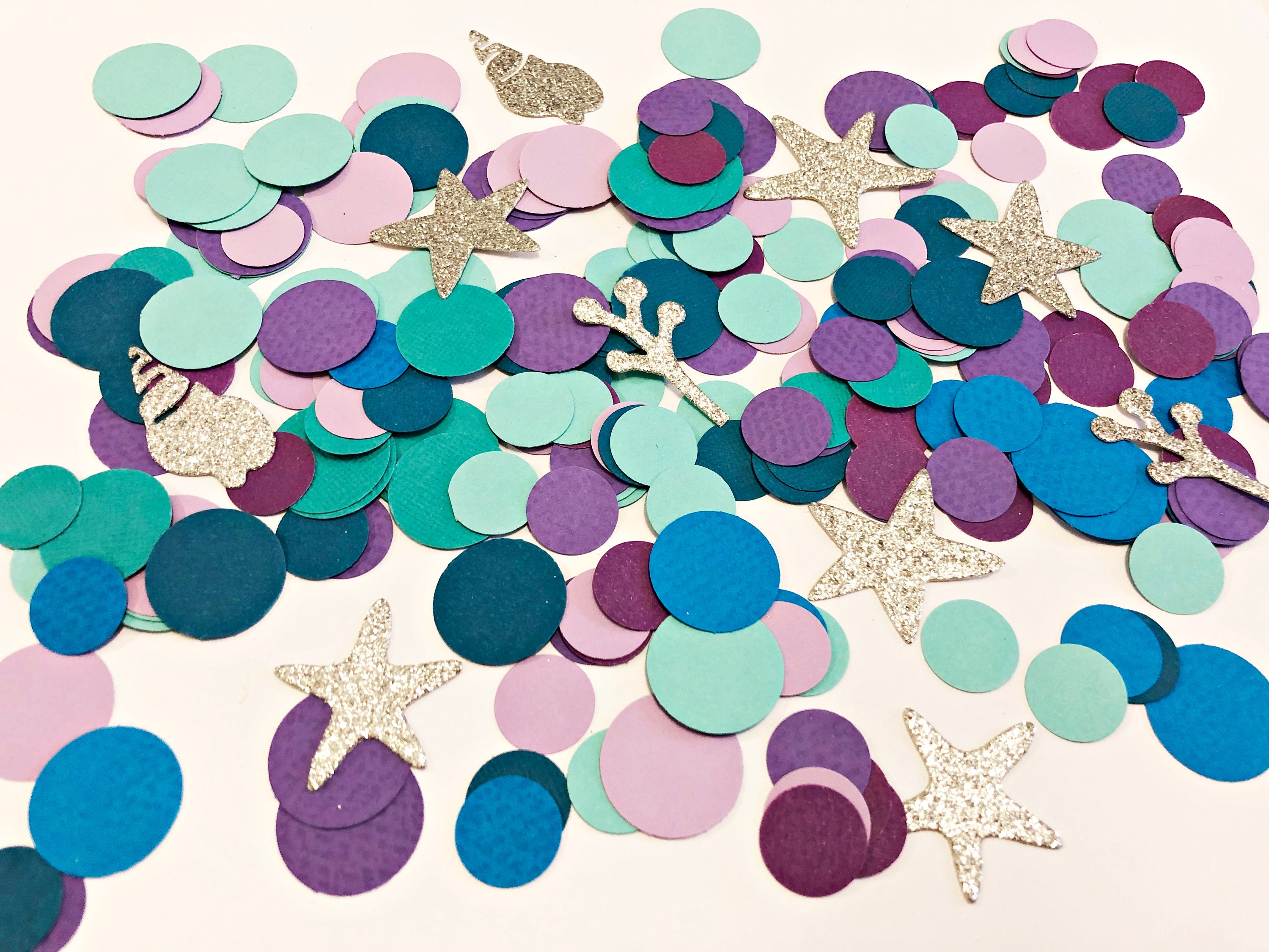 200 Under the Sea Confetti Starfish Confetti Mermaid Party Confetti Under the Sea Baby Shower Bridal Birthday Ocean Animals