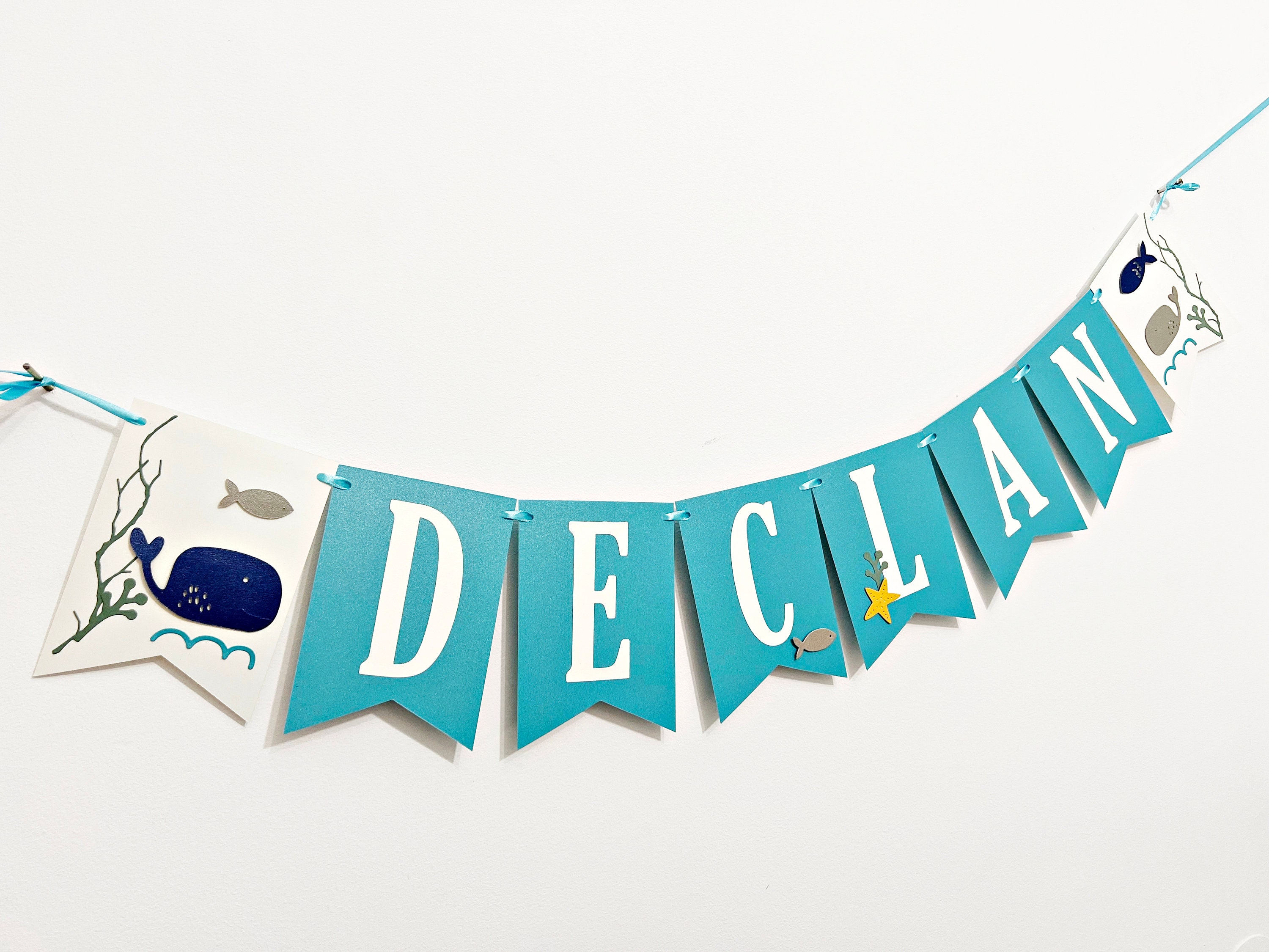 JeVenis Baby Shower Dekoration 'Unter Dem Meer' - Banner & Luftballons Set