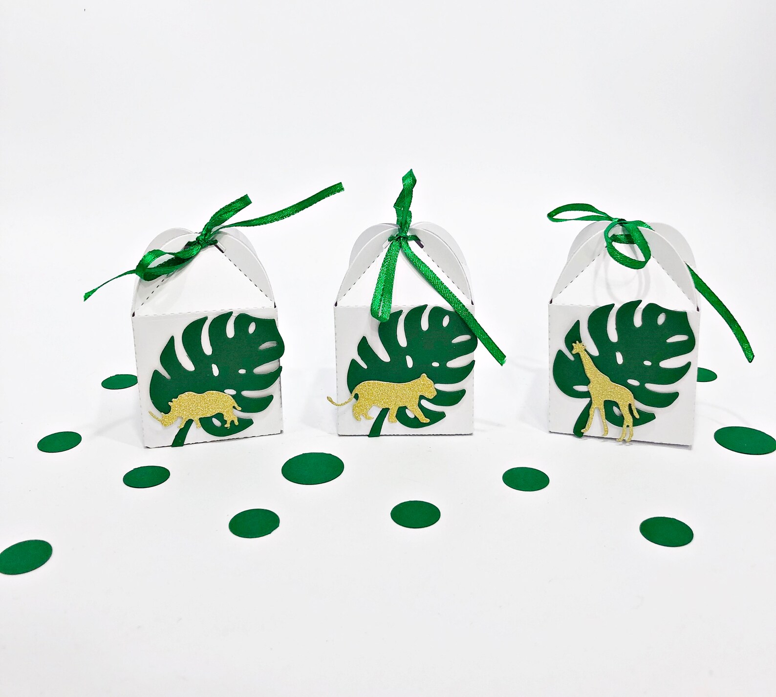 Small Safari Favor Box Jungle Party Favor Boxes Safari Theme Etsy