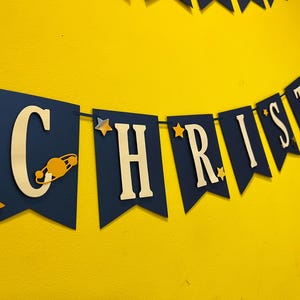 Weltraum Planeten 1.Geburtstagsbanner -Erste Reise um die Sonne Partydekoration Junge Mädchen 1.Geburtstag Weltraum Babyparty Astronaut
