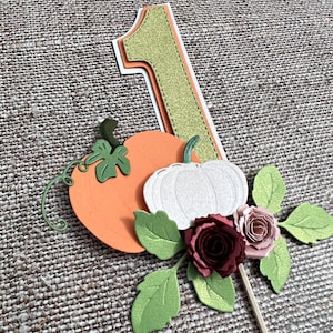 Primo compleanno di Little Pumpkin - Decorazione per torta Pumpkin ONE. Decorazione per torta Little Pumpkin, Primo compleanno di Pumpkin, Decorazioni Little Pumpkin