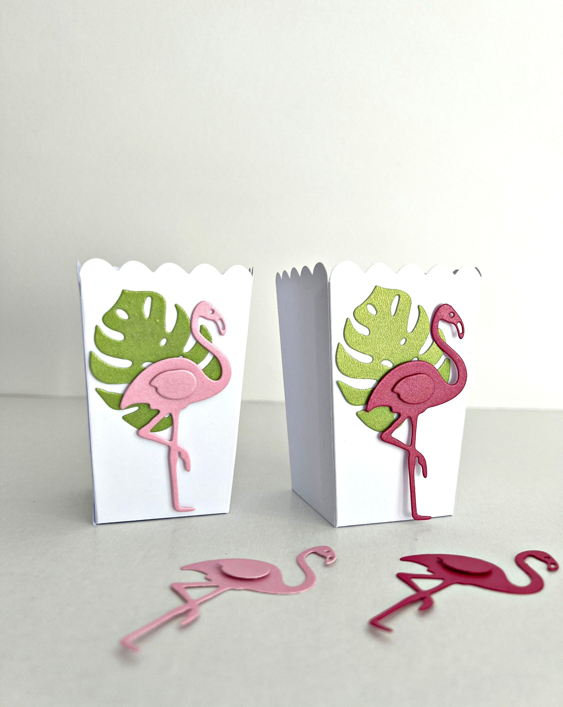 Rosa Outlook Design Italia Flamingo Party Picks Set di 6 Forchettine per LAperitivo 6 unità Silicone 