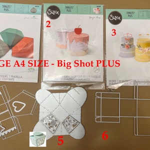 USED! Sizzix Thinlits Dies - 55 Sizzix Die Sets Bigz Dies Halloween Christmas Flowers Cutting Dies Scrapbooking Cardmaking Paper Crafts Dies