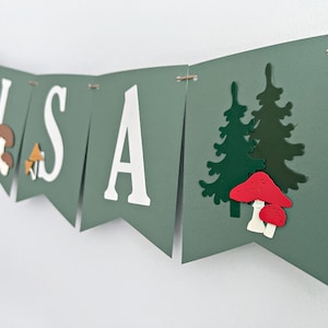 Decorazioni per feste a forma di fungo - Baby shower a forma di fungo, striscione di compleanno, festa della foresta delle fate del bosco. Una festa a tema fungo, decorazioni a forma di fungo