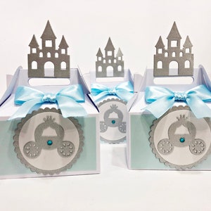 Cinderella Birthday Favor Boxes, Princess Birthday Favor Boxes, Princess Party Favors, Princess Birthday, Princess Favors. Cinderella Theme