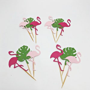 Flamingo Paper Straws. FLAMINGO Party Straws. Bachelorette Party. Flamingo Birthday, Tropical Baby Shower Decorations Summer Party Flamingos image 10