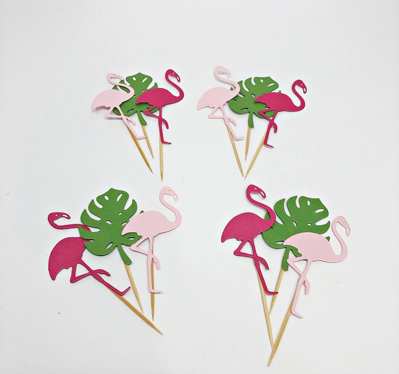 Flamingo Paper Straws. FLAMINGO Party Straws. Bachelorette Party. Flamingo Birthday, Tropical Baby Shower Decorations Summer Party Flamingos image 10