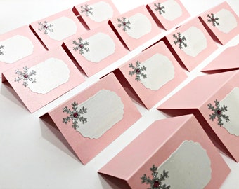 Snowflake Frozen Party Place Cards. Snowflake Food Labels. Our Little Snowflake Table Tents Snowflake Winter ONEerland Baby Its Cold Outside