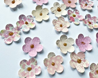 Paper Flower Confetti - Wildflower Bridal, Baby Showers, Birthdays, Weddings, Tea Party, Photo Shoots, Table Scatter, Design Paper Flowers