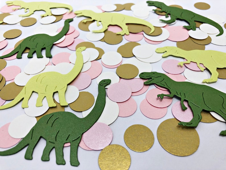 Dinosaur Party Decorations. 200 Dinosaur Confetti. Dinosaur Etsy