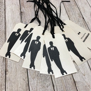 Will You Be My Groomsman Gift Tag, Best Man, Usher, Ring Bearer- Wedding Favor Tags for Guys to Ask Groomsmen Guys, Time to Suit Up Gift Tag
