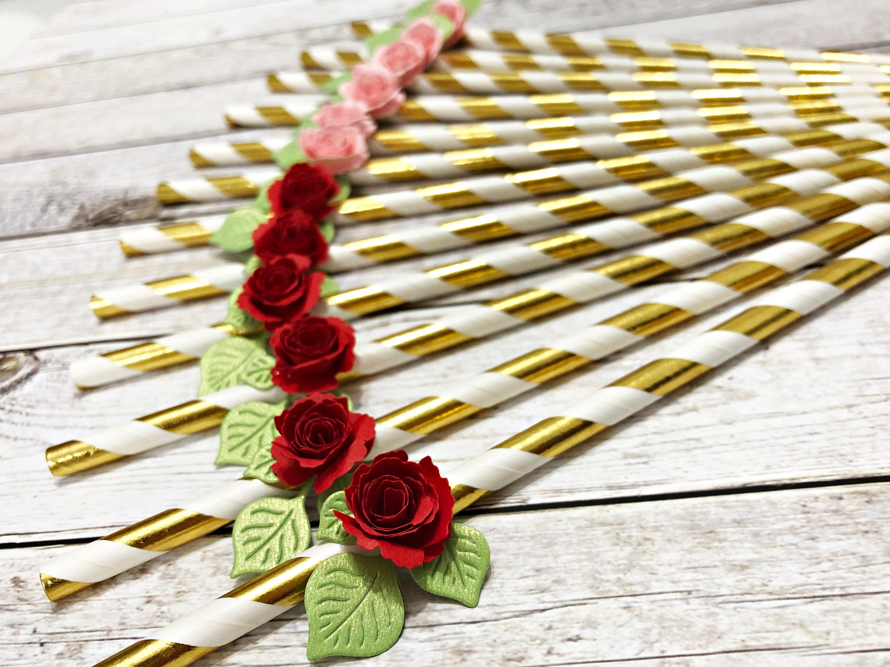 100 cannucce di carta biodegradabili usa e getta, cannucce di carta colorata a righe, cannucce per succhi di frutta, caffè, cocktail freddi, per compleanni, matrimoni, spose/baby shower, feste