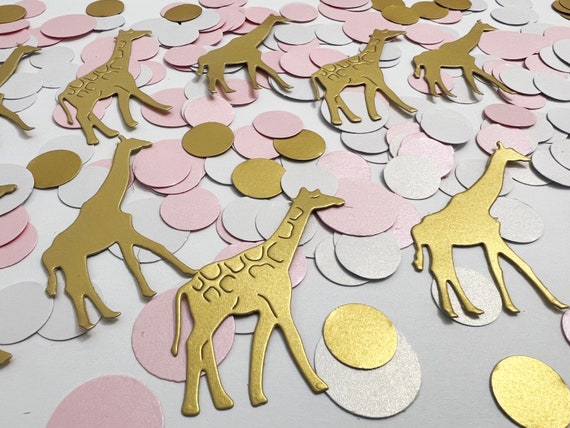  240PCS Winter Wonderland Paper Confetti - Baby Pink