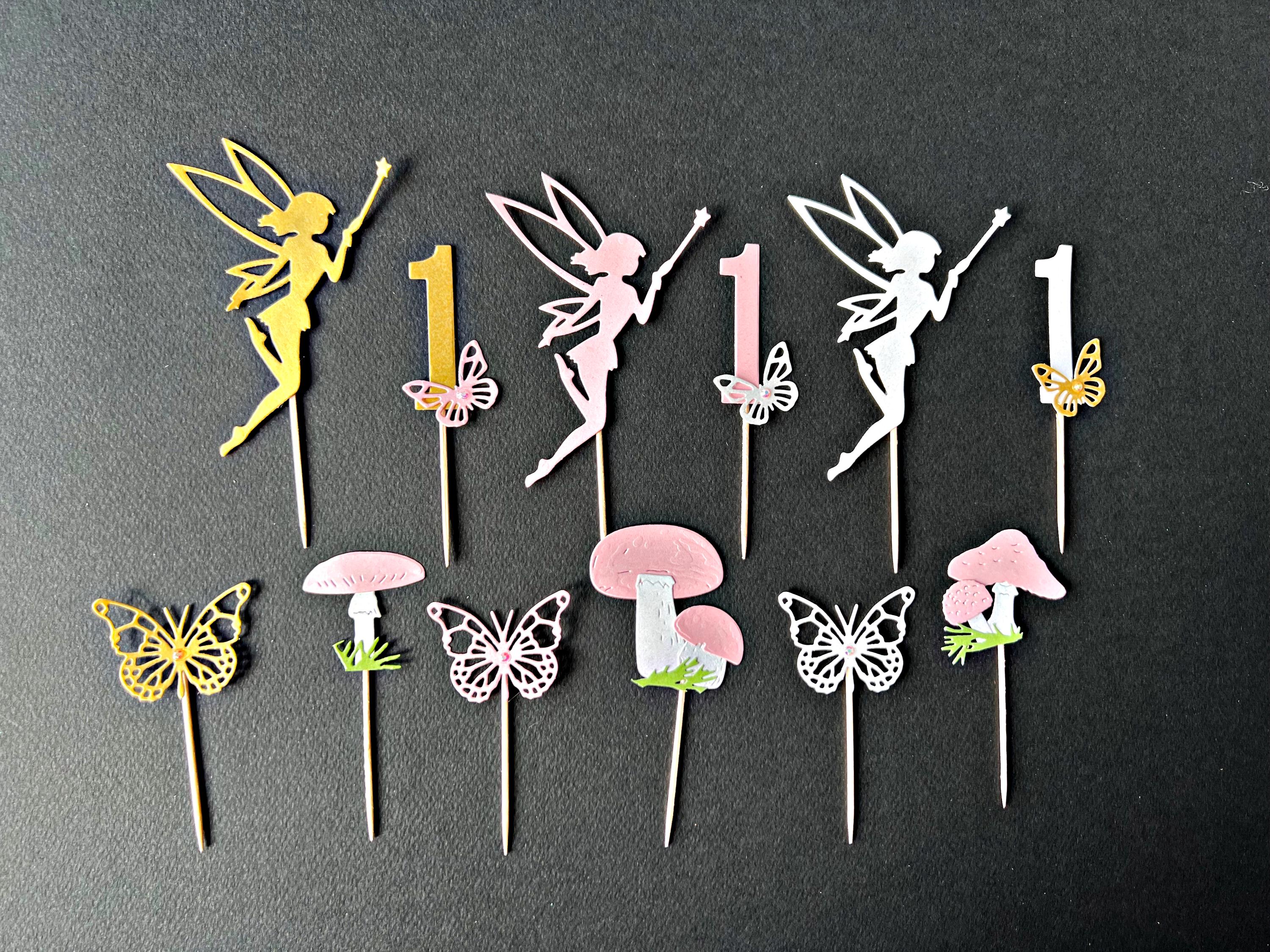 "Butterfly One" High Chair Banner - 1st Birthday Party Decor For Girls, Cake Smash Photo Prop