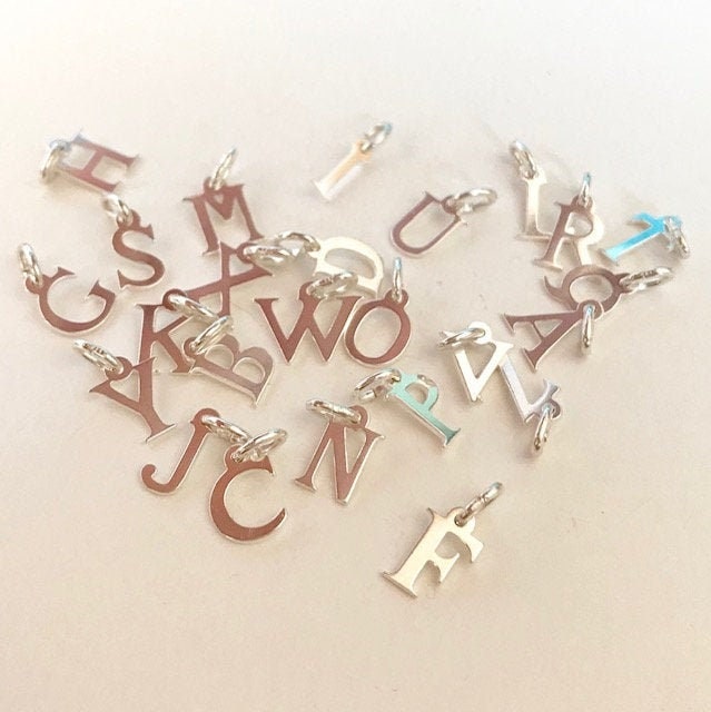 Silberanhänger Alphabet Buchstabe Neu L 925 Sterling Silber Silberanhänger Alphabet Buchstabe Neu L 925 Sterling Silber