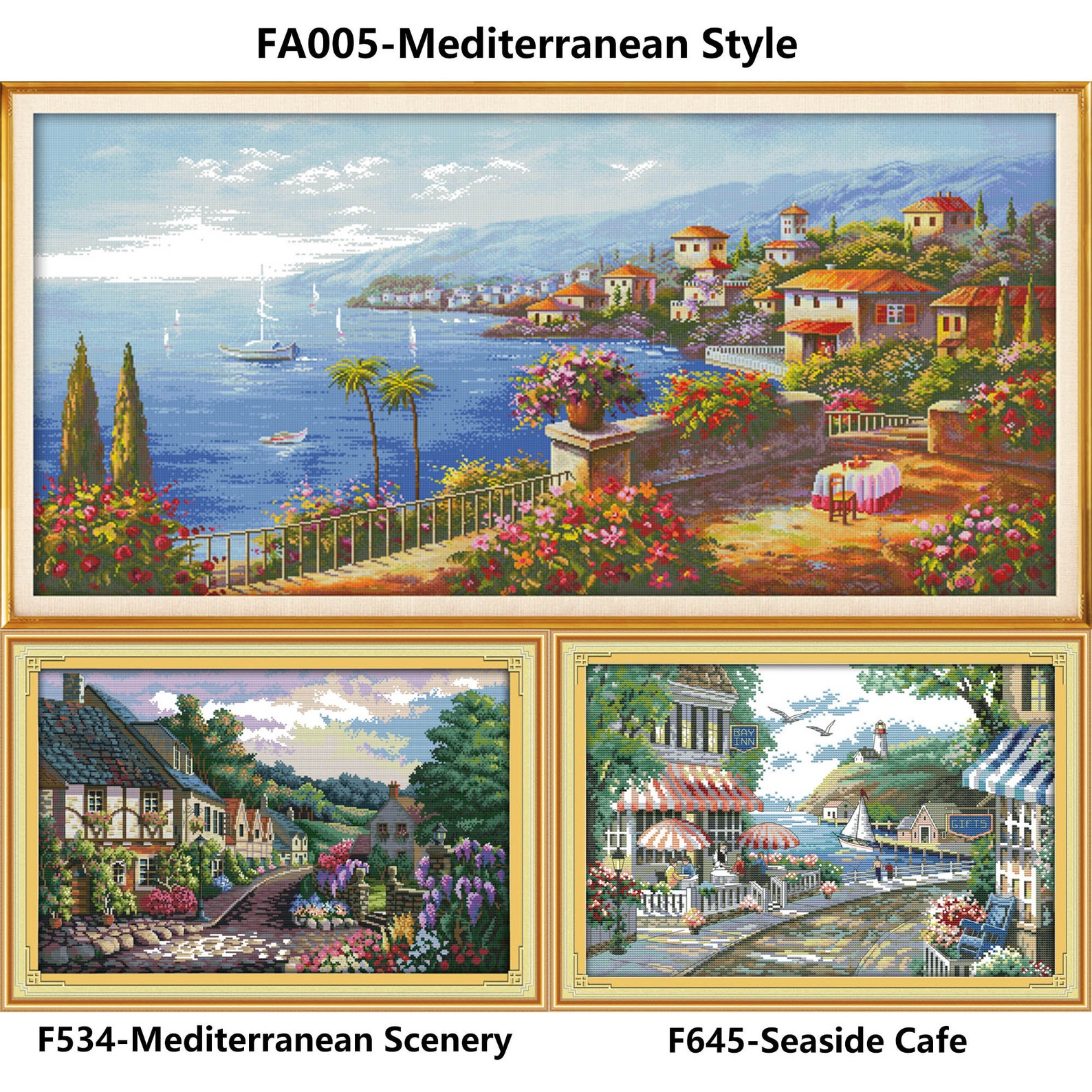 Joy Sunday 14CT Stamped Cross Stitch Kit PrintedWhite Cloth Etsy