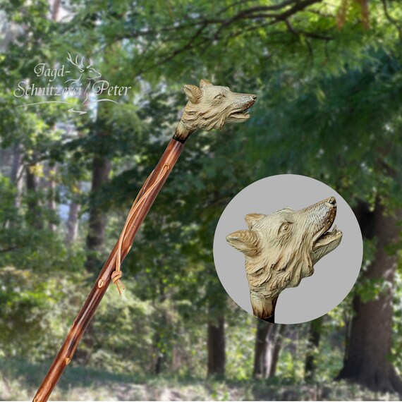 Wanderstock Aus Edelkastanie – 98-180 Cm, Mit Lederschlaufe & Bergstockspitze | Personalisierbar Mit Gravur